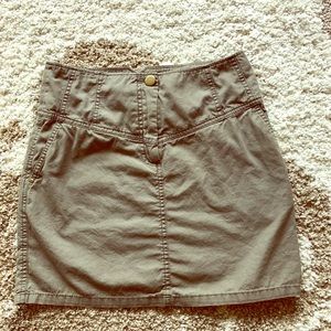 Khaki / Army Green Summer Skirt